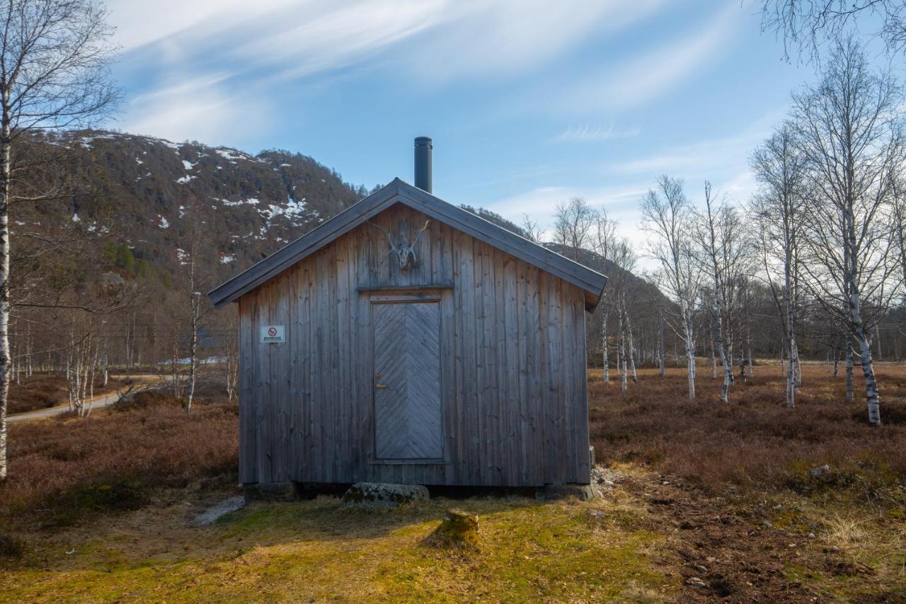 Unique Cabin Sikringsbua In Sirdal Hotel Tjorhom Exterior foto
